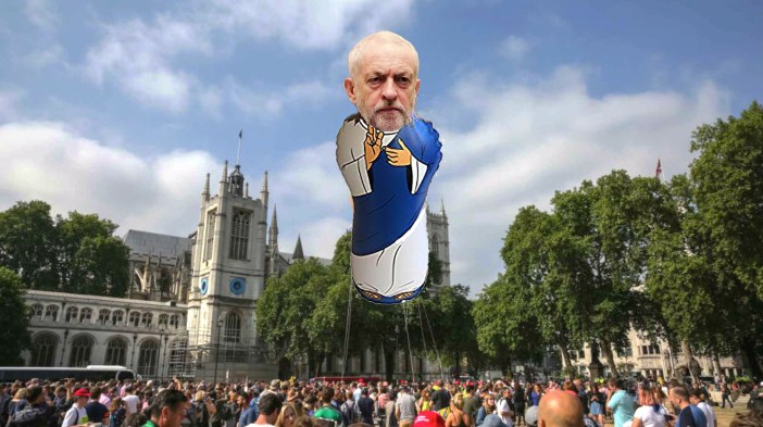 Jeremy Corbyn Blimp