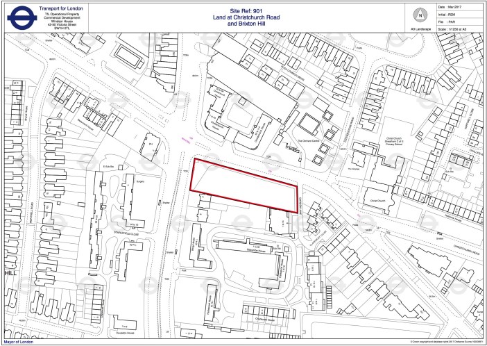 Ordnance Survey, Land at Christchurch Road and Brixton Hill