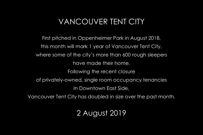 Vancouver Tent City