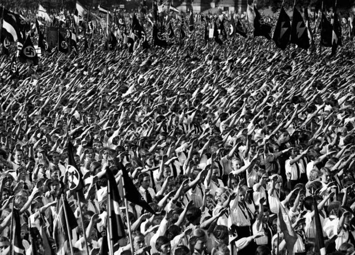 Youth rally in the Lustgarten, Berlin, 1 May, 1933